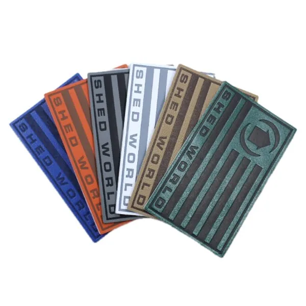 Custom embroidered patches