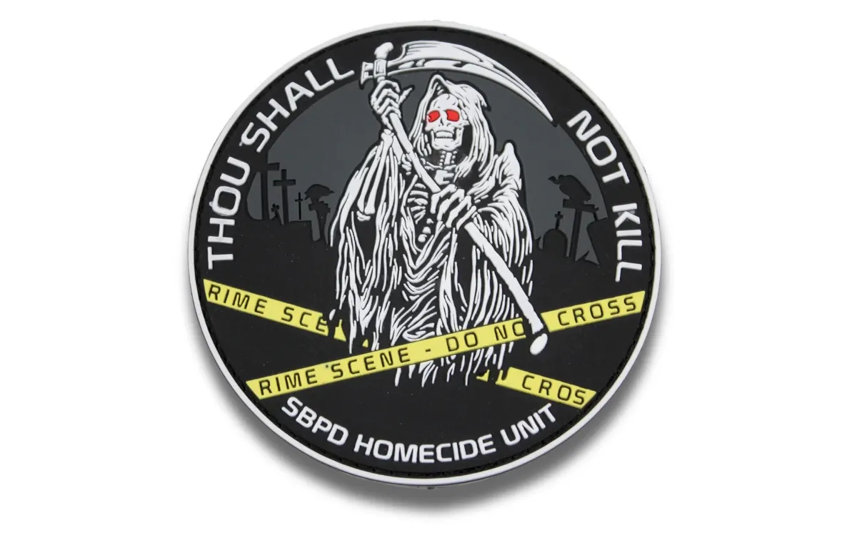 Thou Shall Not Kill Custom Law Enforcement PVC Patch