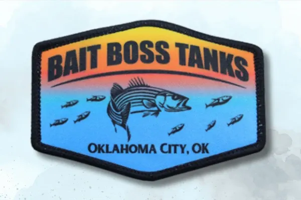 Sublimated printed patches