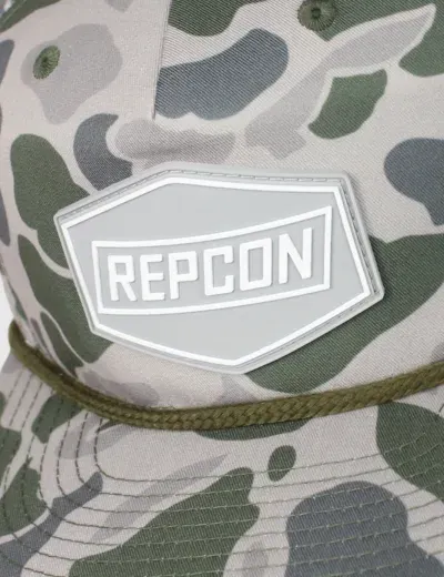 Three custom patch styles shown side by side