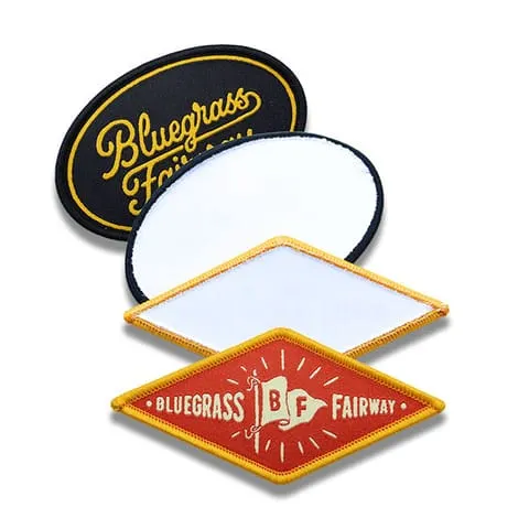 Custom embroidered patches