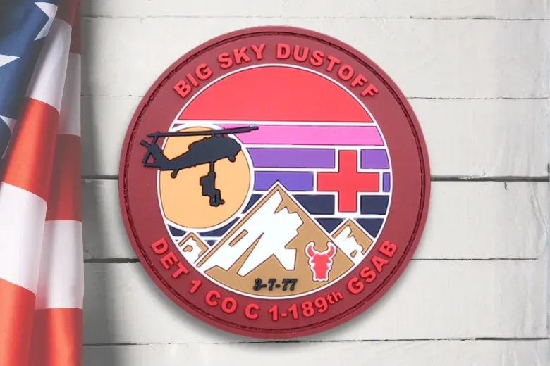 Custom embroidered patches