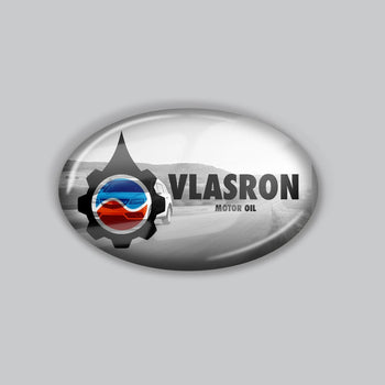 Domed Circle Stickers