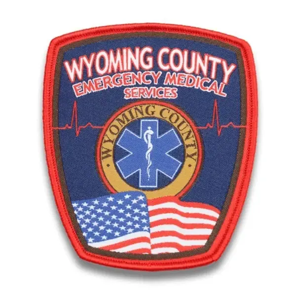 Custom embroidered patches