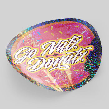 Glitter Circle Stickers