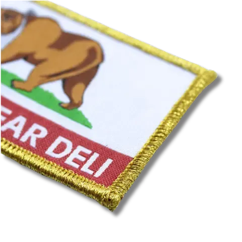 Custom embroidered patches