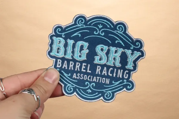 clothing label for the backside of jeans Big Sky