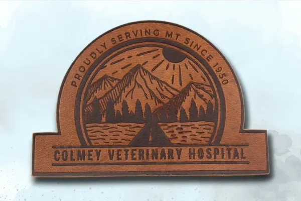 Customized leather patches
