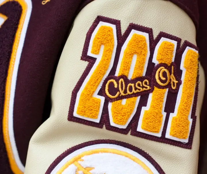 Custom patch examples featuring multiple designs