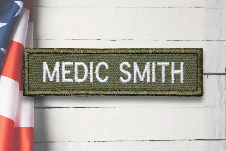 Custom embroidered patches