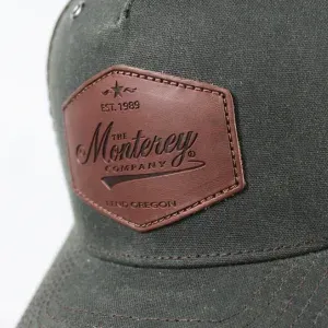 Patch & Promos Richardson hat with leather patch