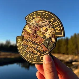Custom Air Force squadron PVC morale patch