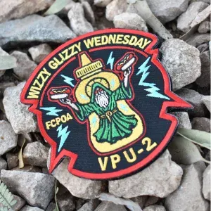 Custom embroidered military squadron morale patch