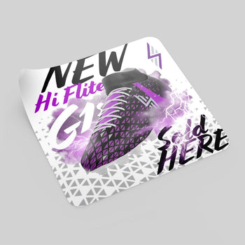 Glitter Circle Stickers