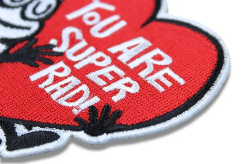 Custom embroidered patches